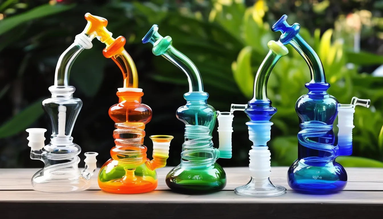 Smooth  Clean  and Cool  Discover the Advantages of Recycler and Glycerin Bongs